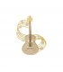 XSB178 - Golden Guitar Saree Brooch